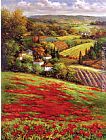 Famous View Paintings - Valley View III